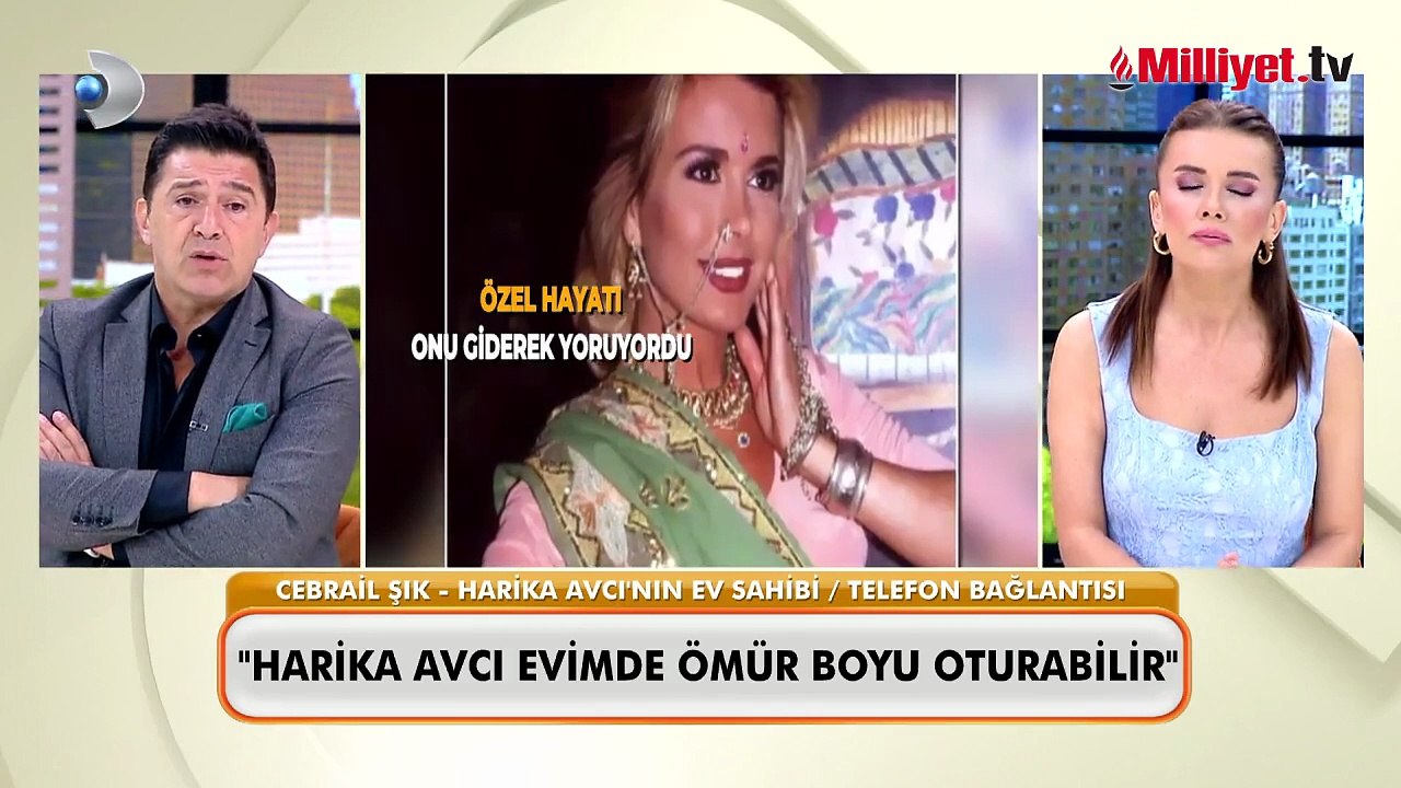 Harika Avcı için şoke eden iddia! Ev sahibi ilk kez canlı yayında konuştu