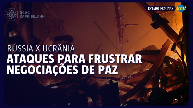 Rússia acusa Ucrânia de intensificar ataques para frustrar negociações de paz