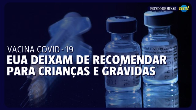 EUA deixam de recomendar vacinas contra a covid para crianças e grávidas