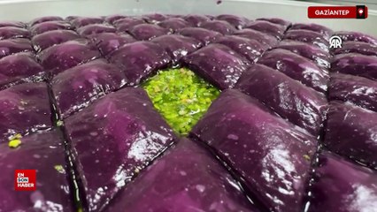 Gaziantepli baklavacılarda bayram telaşı başladı