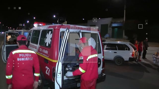 Aparatoso choque frontal deja seis heridos en la avenida Petrolera de Cochabamba