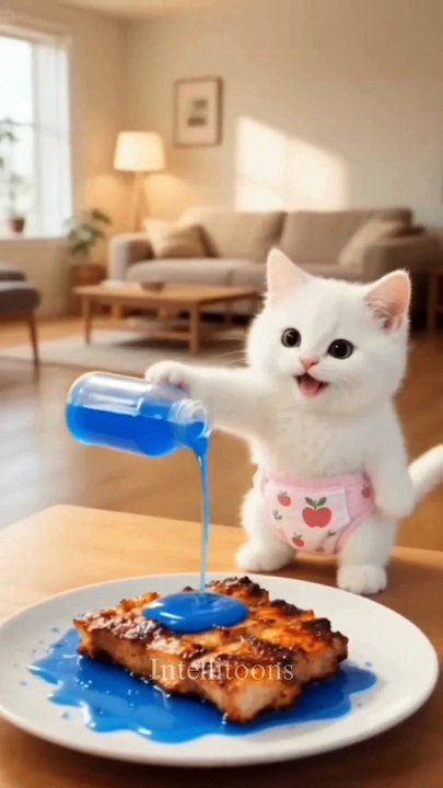 बिल्लू_ने_की_डायनासोर_की_सवारी_🙀_#catsoftiktok