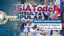 Trabajadores de Colombia realizan paro de 48 horas en apoyo a las reformas