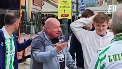 Nueva pelea entre hinchas de Betis y Chelsea en las calles de Breslavia