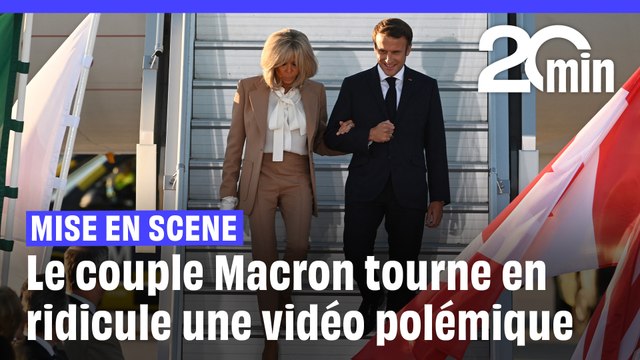 Geste brusque : En Indonésie, le couple Macron tourne en ridicule la vidéo polémique