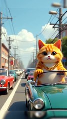 Chubby Cat's Business Adventure Funny Animated Cat Video