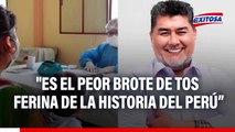 Perú registra su PEOR brote de tos ferina en la historia, alerta epidemiólogo: Más de 600 casos