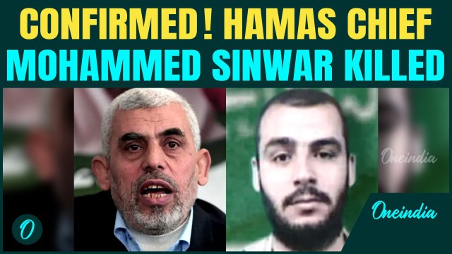 BREAKING: Netanyahu confirms KILLING of Hamas Chief Mohammed Sinwar in IDF Operation