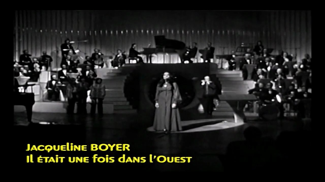 JACQUELINE BOYER — IL ÉTAIT UNE FOIS DANS L’OUEST – (Ralph Bernet / Ennio Morrocone) ～ Les Etoiles de la Chanson (8 juin 1971) | LES JOLIES DEMOISELLES DE LA CHANSON FRANÇAISE DES ANNÉES 70 | VOLUME 1