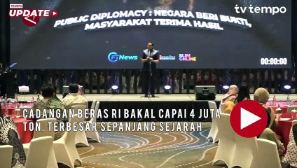 Cadangan Beras RI Bakal Capai 4 Juta Ton, Terbesar Sepanjang Sejarah