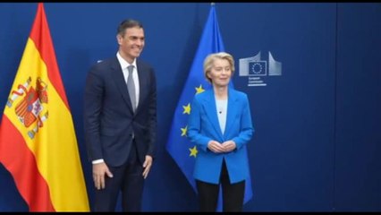 Sanchez a Bruxelles da von der Leyen: "Ue fermi Netanyahu"