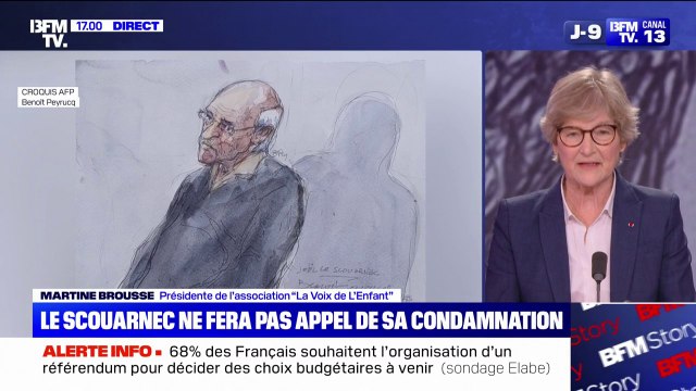 Procès Le Scouarnec: Il y a un risque de récidive , affirme Martine Brousse, présidente de l'association La Voix de l'Enfant