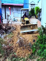 Top Performance! Dump Truck and Bulldozer Transform the Land