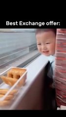 Cutest Exchange Offer 🥰😅😅😂😂