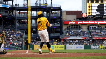 Oneil Cruz con el batazo más rápido de 2025