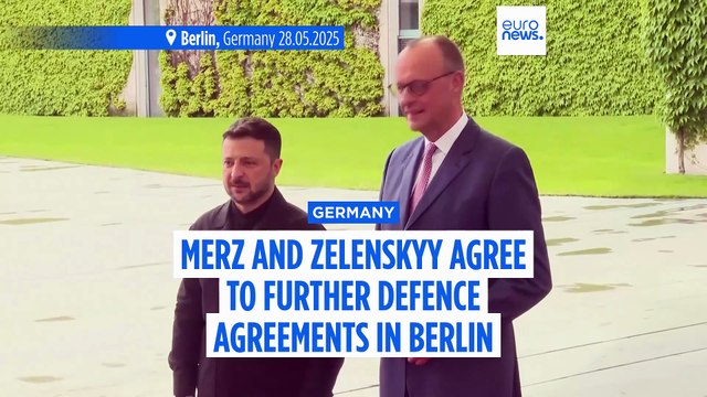 Germany agrees €5bn in aid to Ukraine and joint production of long-range weapons