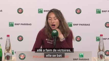 Roland-Garros - Zheng veut mettre fin au rêve du phénomène Mbocko