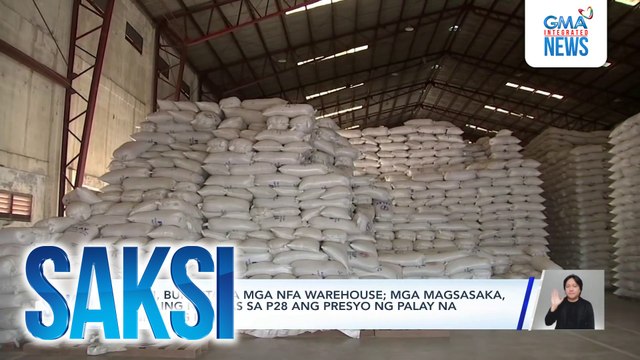 PBBM, bumisita sa mga NFA warehouse; mga magsasaka, humiling na itaas sa P28 ang presyo ng palay na binibili ng NFA | Saksi