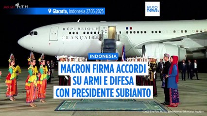 Macron in Indonesia: accordi con presidente Subianto su difesa e commercio dopo la tappa in Vietnam