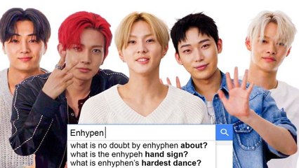ENHYPEN Answer The Web's Most Searched Questions