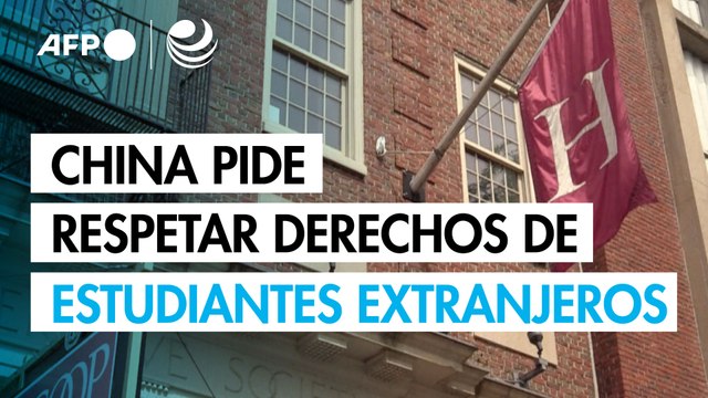 China pide a EU respetar los derechos de estudiantes extranjeros tras suspensión de visas