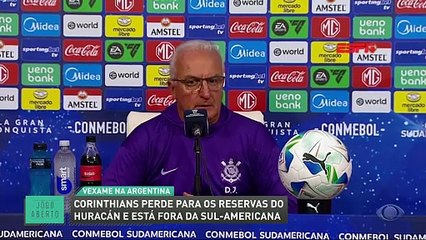 Debate Jogo Aberto: Corinthians deu vexame na Sul-Americana? Dorival tem culpa?