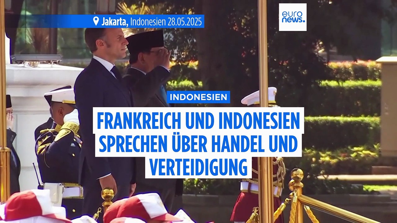 'Großer Freund': Macron trifft Amtskollege Subianto in Indonesien