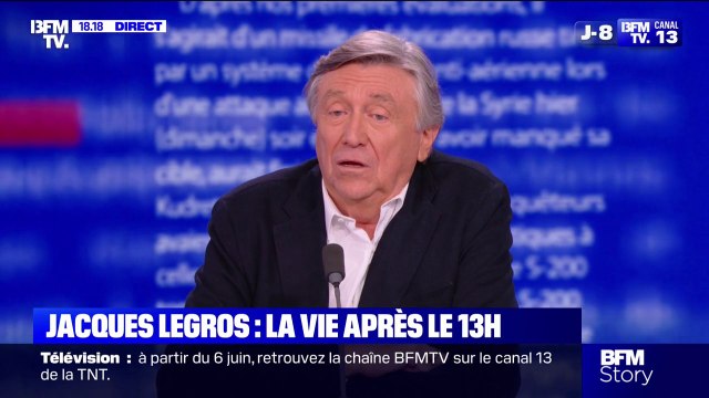 On assiste à un rajeunissement des rédactions, aujourd'hui il n'y a plus de vieux comme moi , confie Jacques Legros, ancien présentateur de TF1
