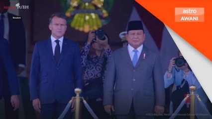 Perancis anugerah penghormatan tertinggi kepada Prabowo
