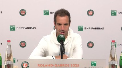 Roland-Garros 2025 - Richard Gasquet : "Ça fait bizarre... mais c'est une belle fin de finir contre Jannik Sinner le n°1 mondial"