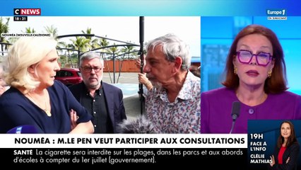 Nouméa : Marine le Pen veut participer aux consultations