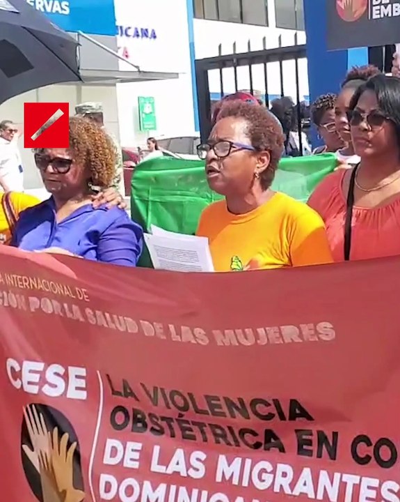 Organizaciones realizan protesta por deportaciones masiva de haitianas embarazadas