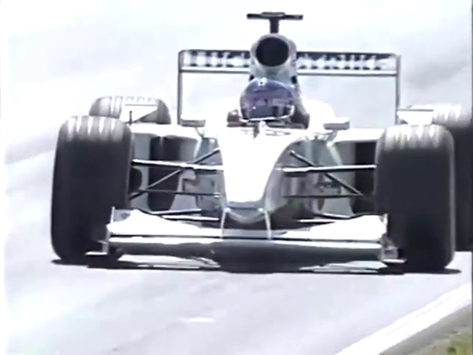 F1 – Jacques Villeneuve (BAR Honda V10) laps in qualifying – Italy 2000