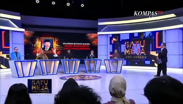 Target Penulisan Ulang Sejarah Indonesia dan Usulan Soeharto jadi Pahlawan | Satu Meja