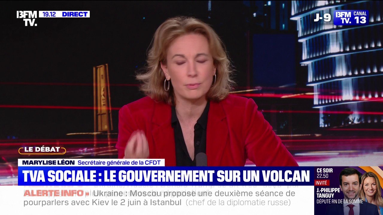 "Effort" des Français: "C'est un cap qui me va très bien", affirme Marylise Léon, secrétaire générale de la CFDT