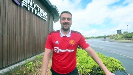 Cyclist visits all Premier football grounds by bike for charity