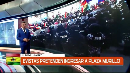 MARCHA EVISTA PLAZA MURILLO