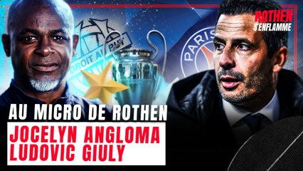 Jocelyn Angloma et Ludovic Giuly, invités exceptionnels de Rothen s'enflamme !