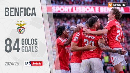 Benfica: 65 goals in the 2024/25 season