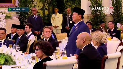 Sambutan Prabowo dan Macron di Makan Malam Kenegaraan: Bersama-sama Kita akan Berhasil