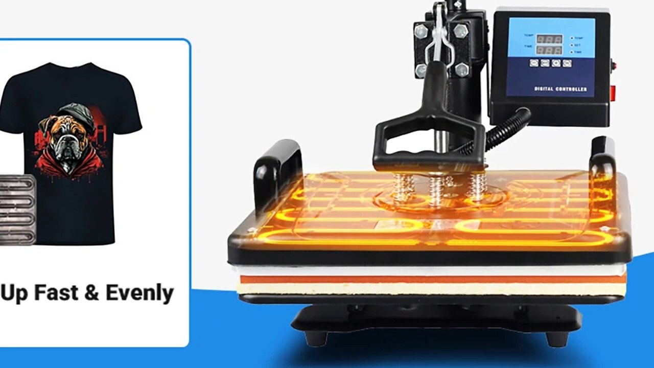 15 In 1 Combo Heat Press Machine - Best Heat Press Machine