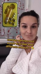 qui a déjà eu ce porte clé laser ?