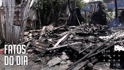 Incêndio no 40 horas: após perder tudo, morador pede ajuda para reconstruir casa