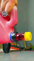 Useful Life Hack with a piece of bicycle Tube and a Bottle!  #shorts #diy