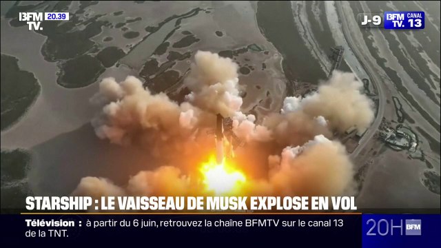 SpaceX: un vaisseau spatial de l'entreprise d'Elon Musk explose en plein vol