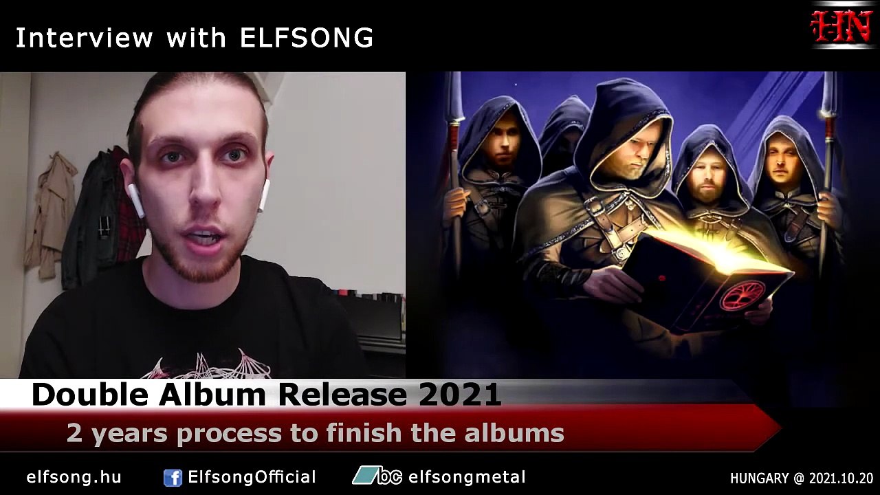 Interview with ELFSONG @ Hungary [2021.10.20] @ElfsongBand