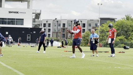 Titans QB Cam Ward: Full highlights from OTAs