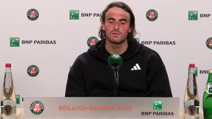 Roland-Garros 2025 - Stefanos Tsitspas : "J'avais parfois l'impression de jouer de manière immature"