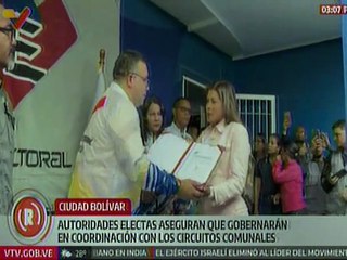 Candidatos electos recibieron su acreditación para la gobernanza y legislación del prox. período