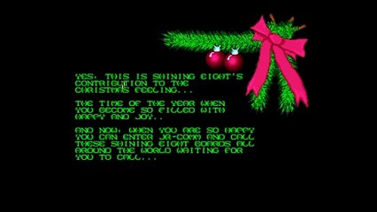 Amiga Intro Merry Christmas by Shining 8 (1992)